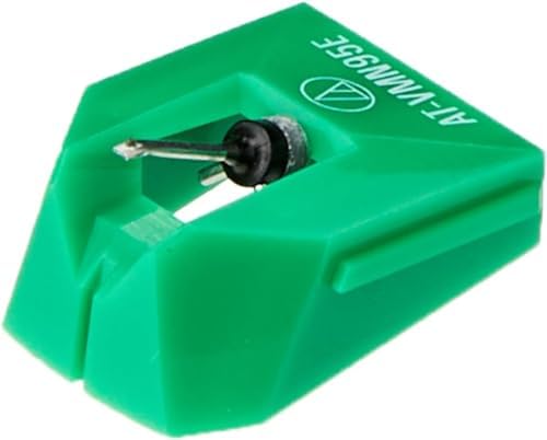 Elliptical Replacement Turntable Stylus for VM95 Series Cartridges, Green - photo 4