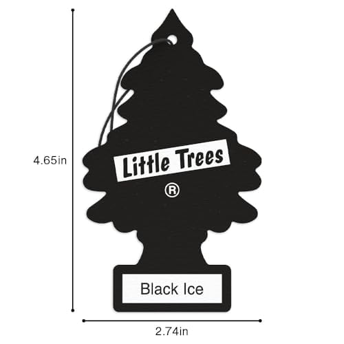 Hanging Tree Car Air Fresheners, Black Ice Scent, 24 Count - photo 5