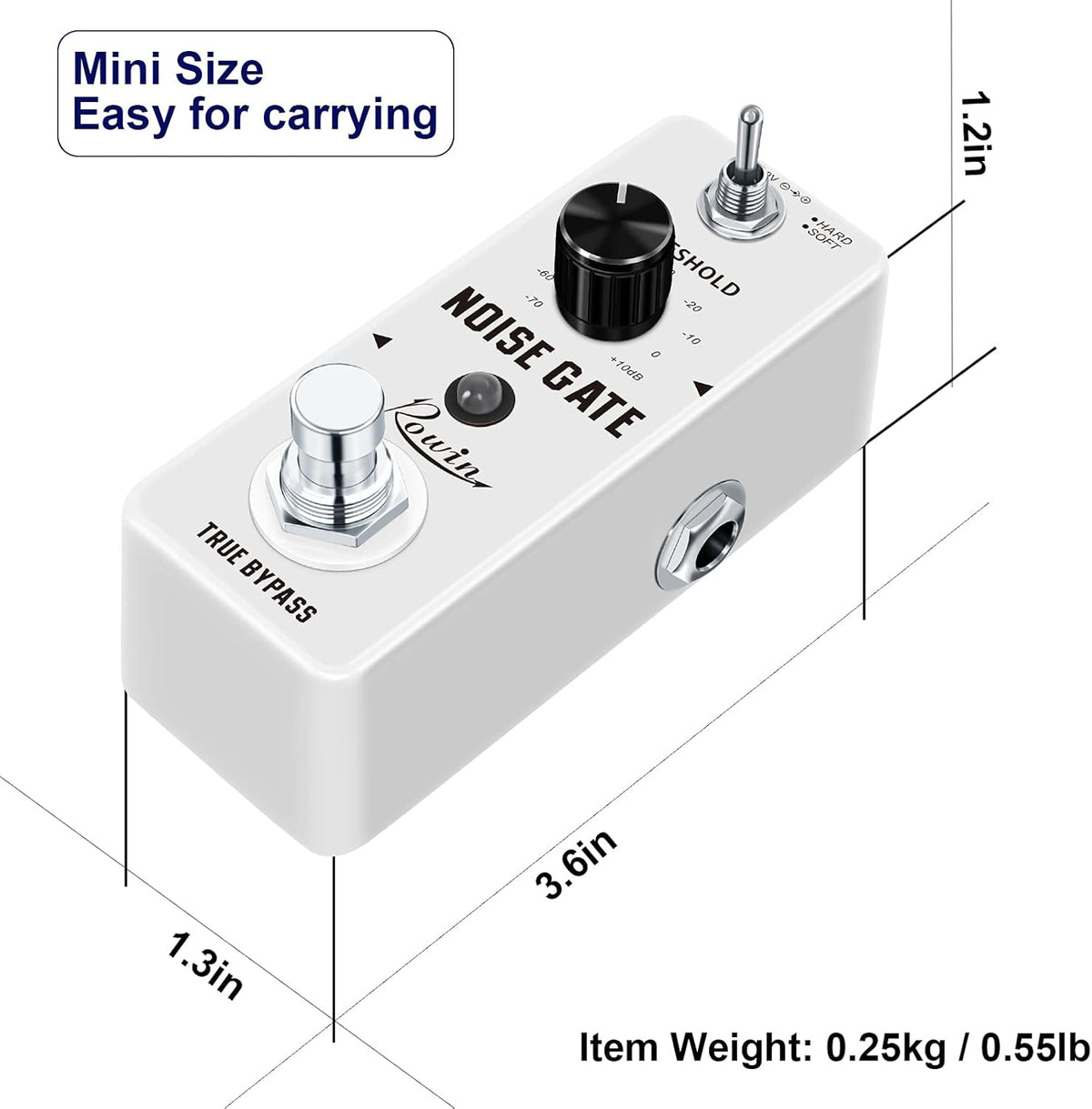 Guitar Noise Killer Noise Gate Suppressor Effect Pedal - photo 5