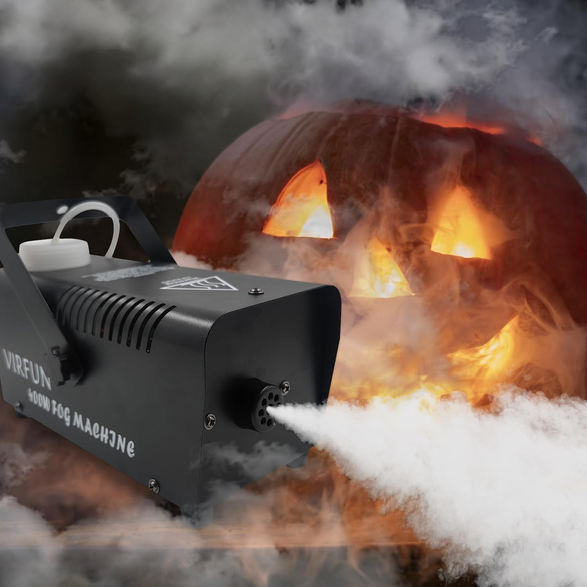 Fog Machine, Smoke Machine with Wireless&Wired Remote Control for Halloween, Party, Outdoor, Indoor and - photo 5
