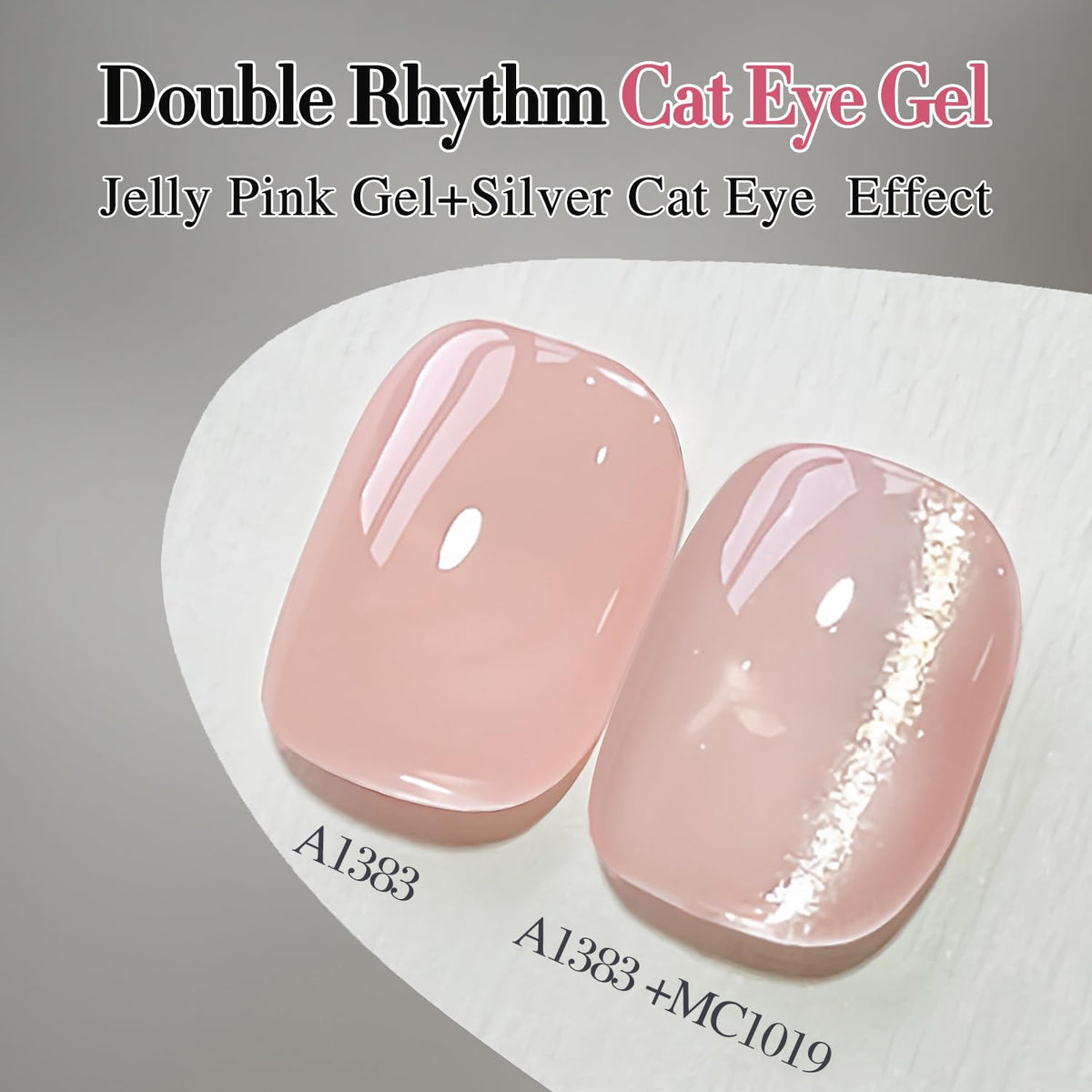 Silver Cat Eye Gel Polish with Magnet, 15ml - photo 5