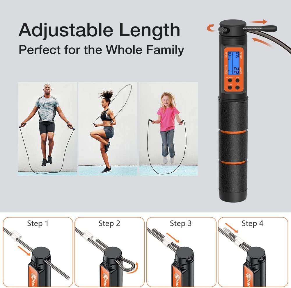 H HANDIO Jump Rope - counter display detail