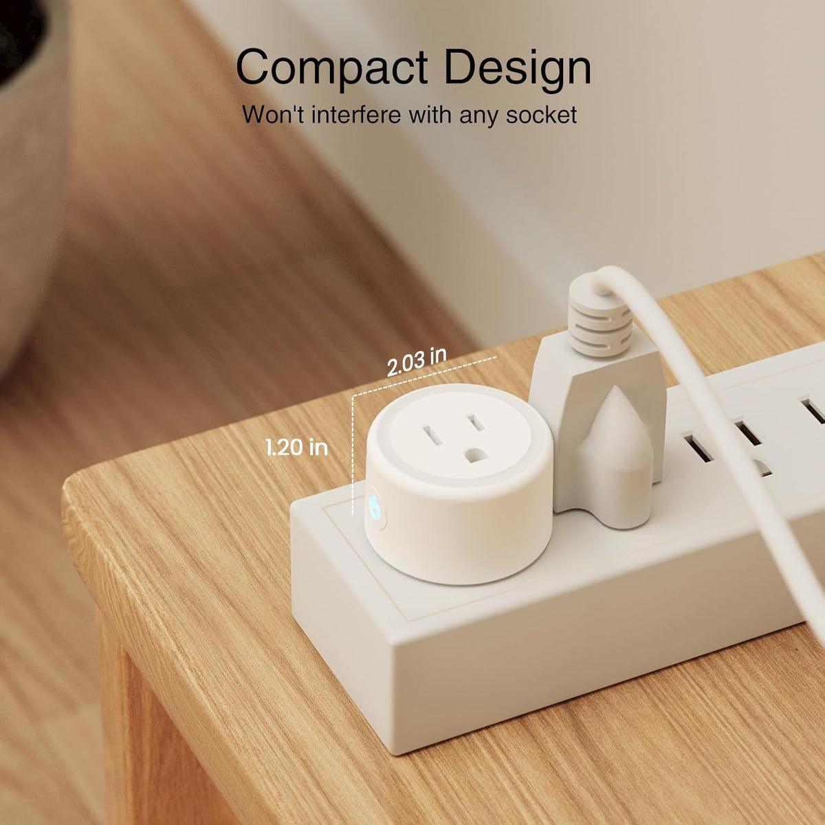 Wi-Fi Smart Plug with App Remote Control and Timer - photo 5