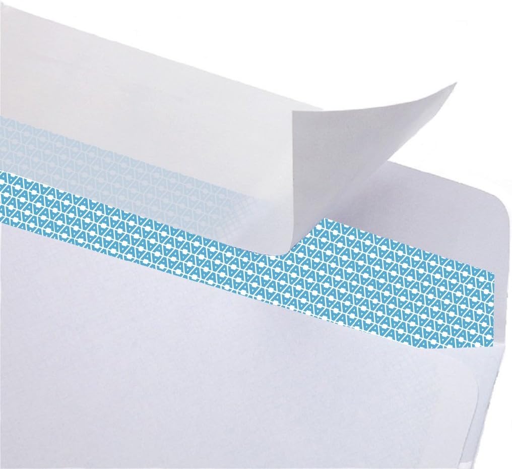 #10 Security Self Seal Envelopes - 100 Count, No Window, White - photo 5