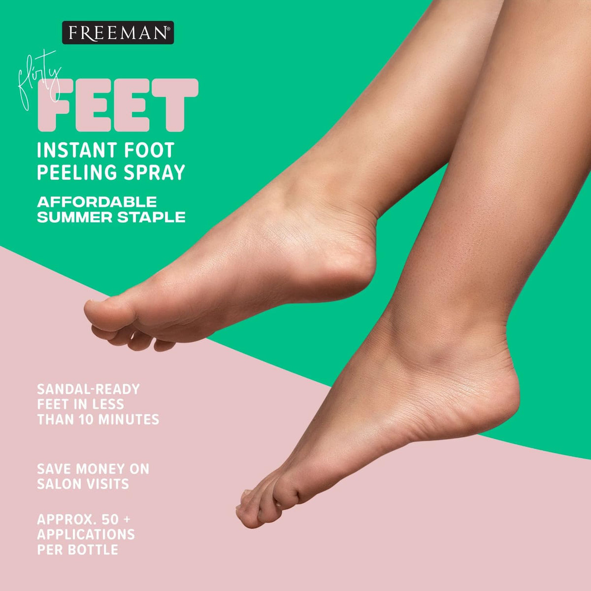 Instant Foot Peeling Spray with Coconut and Aloe, 4 fl oz - photo 5