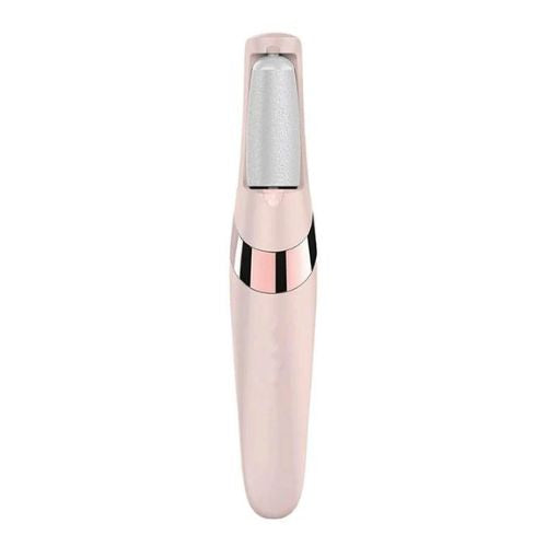 Electric foot file portable design for home pedicure care