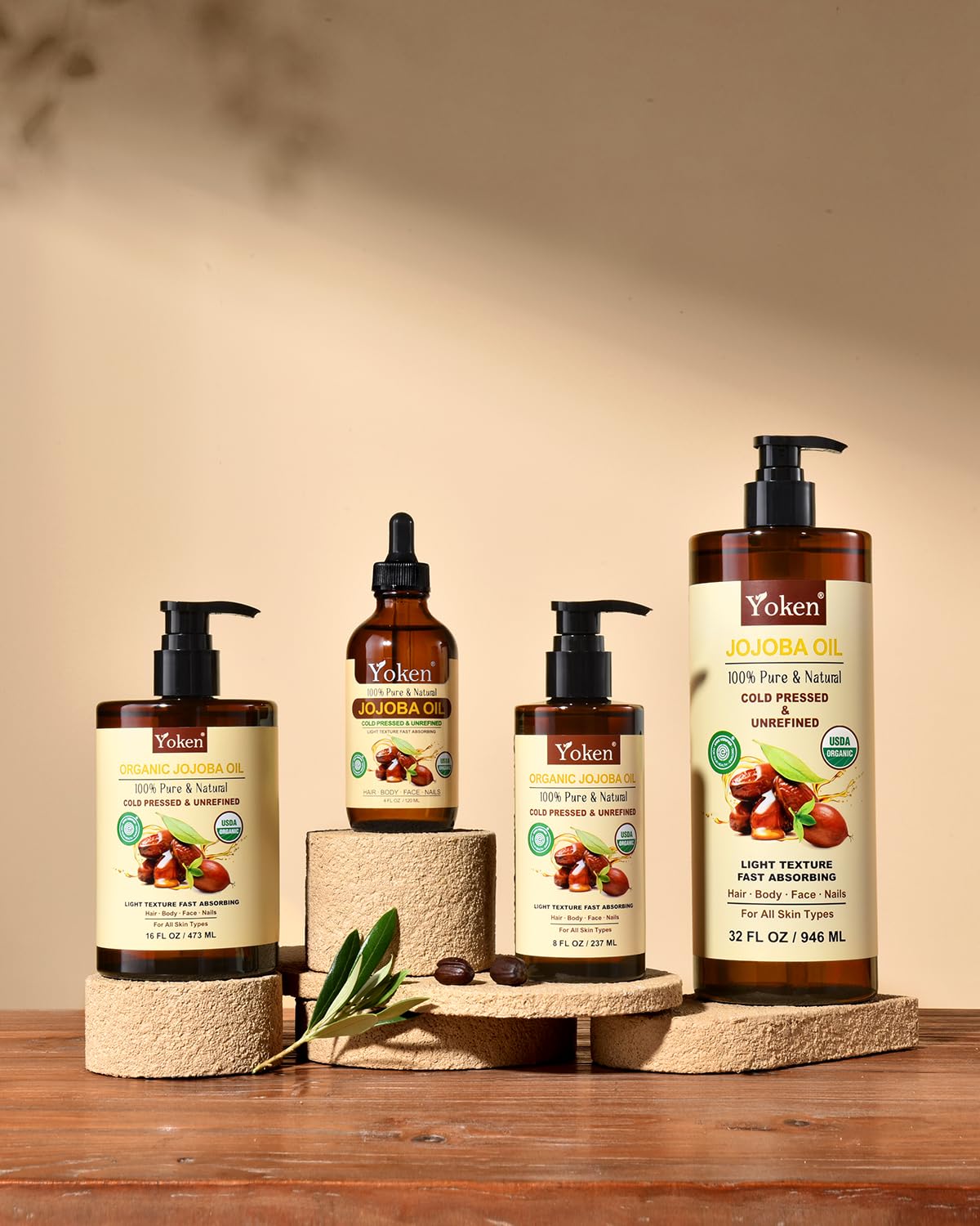 USDA Organic Jojoba Oil Cold Pressed 8 fl oz, 100% Pure & Natural - photo 5