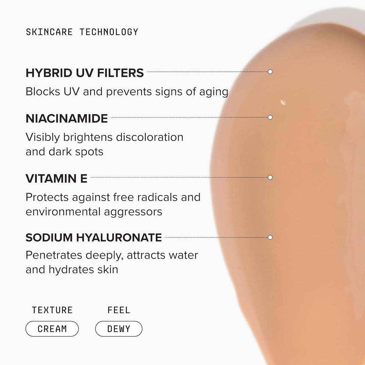 Universal Tinted Moisturizer SPF 46 – Hydrating Dewy Tinted Sunscreen for Face with Zinc Oxide & - photo 5