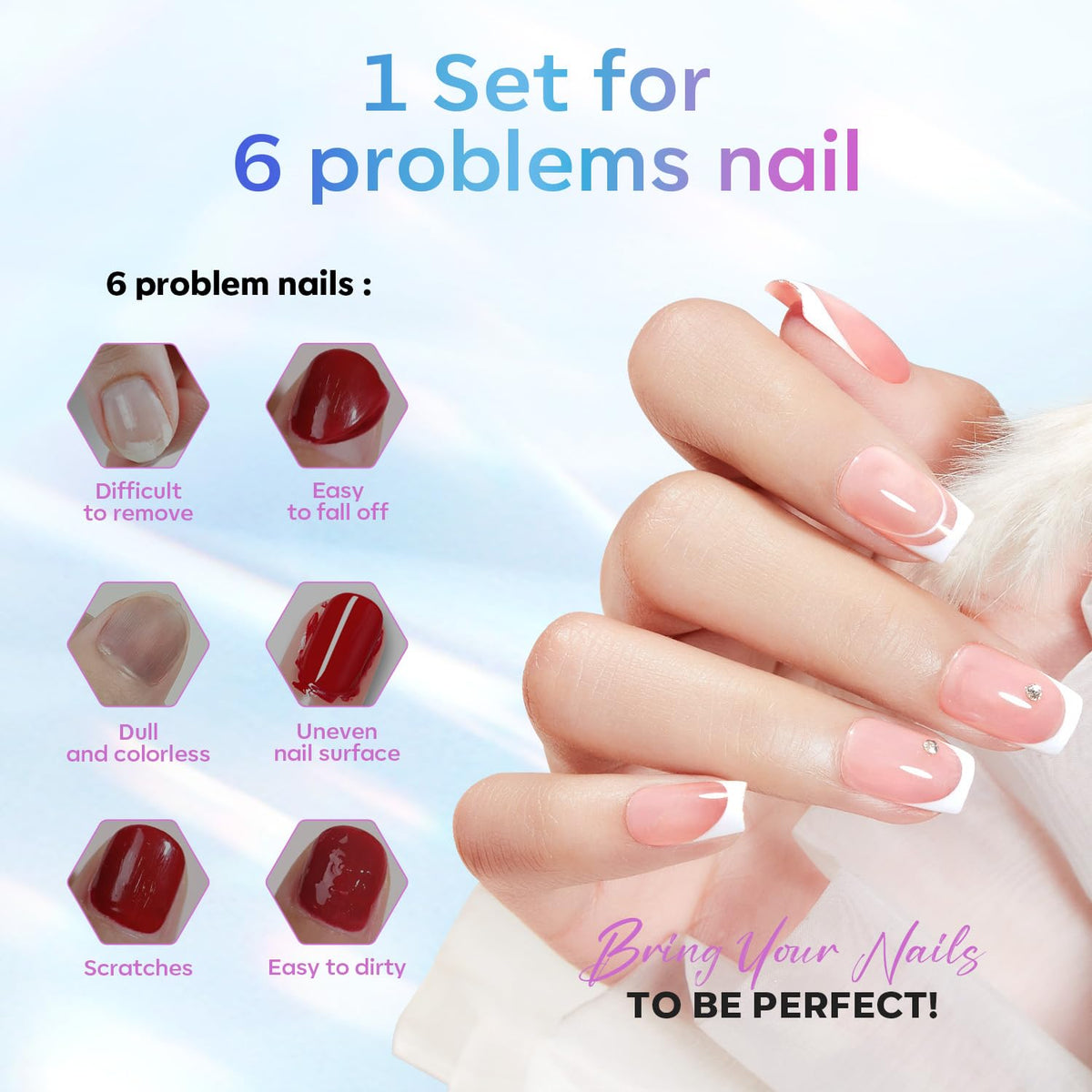 Gel Base and Top Coat Set, 15 ml - photo 5