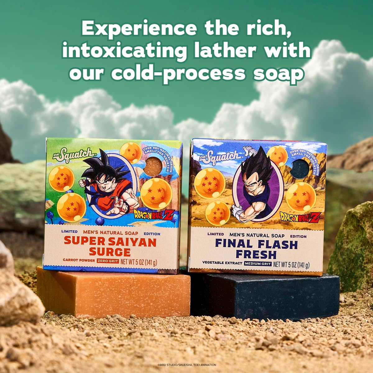 Natural Men's Cold Process Bar Soap Gift Set, 5 oz, 4-Pack - photo 5
