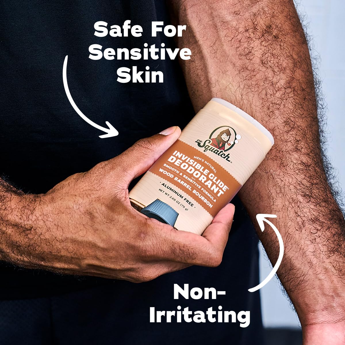 Invisible Glide Natural Men’s Deodorant, Aluminum Free, 2.65 oz, 2-Pack - photo 5