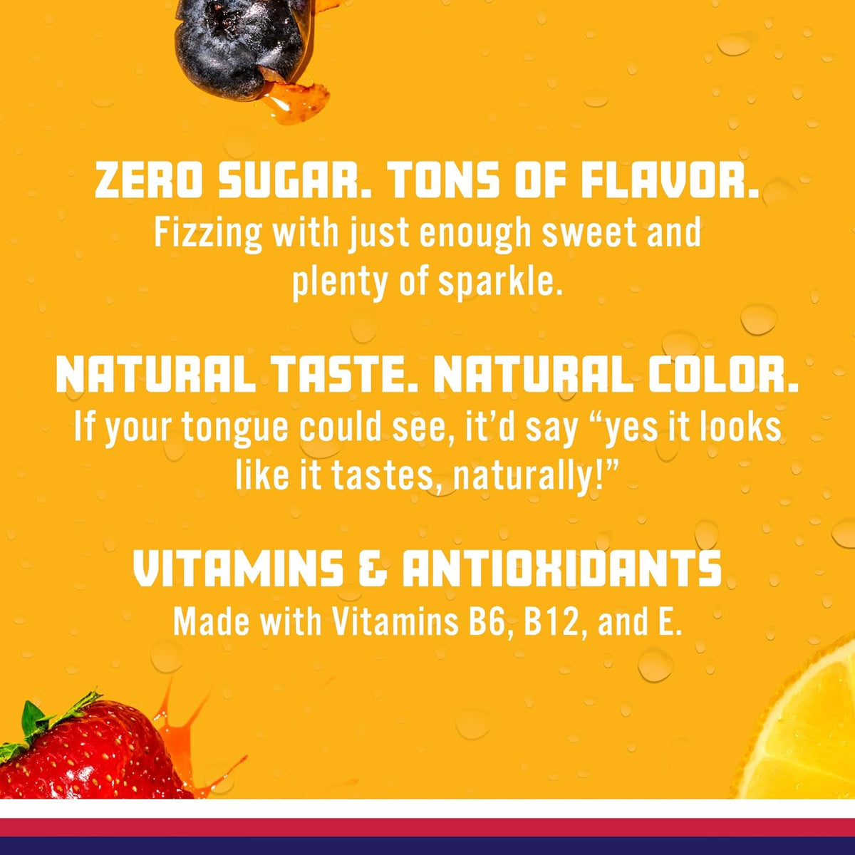 Berry Lemonade Sparkling Water, Zero Sugar Flavored Water, with Vitamins and Antioxidants, Low Calorie - photo 5