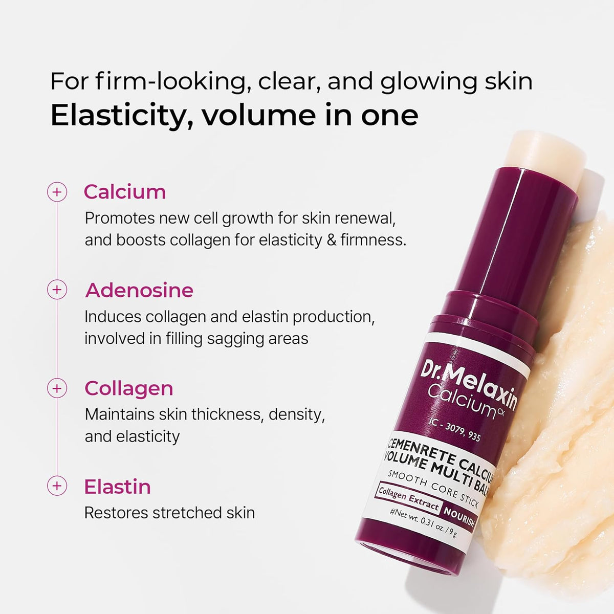 Collagen Multi Balm Stick for Eye, Neck & Face, 0.31 oz - photo 5