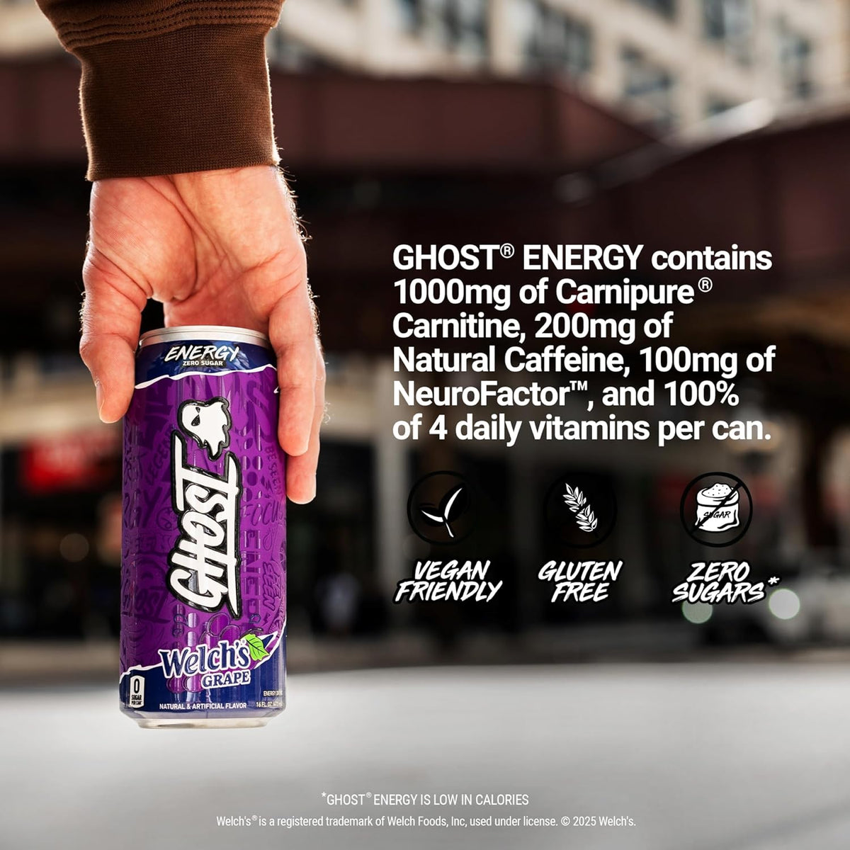 Grape Energy Drink 12-Pack, 16 oz Cans - photo 5