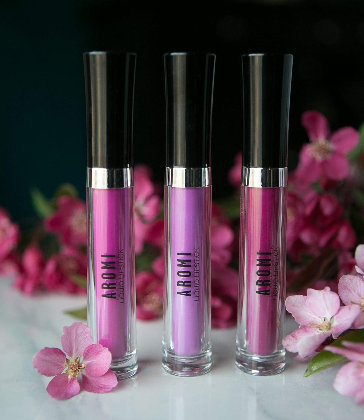 Bright Pink Matte Liquid Lipstick | Magenta Fuchsia Lip Color with Blue Undertones, Vegan, Cruelty-Free - photo 5
