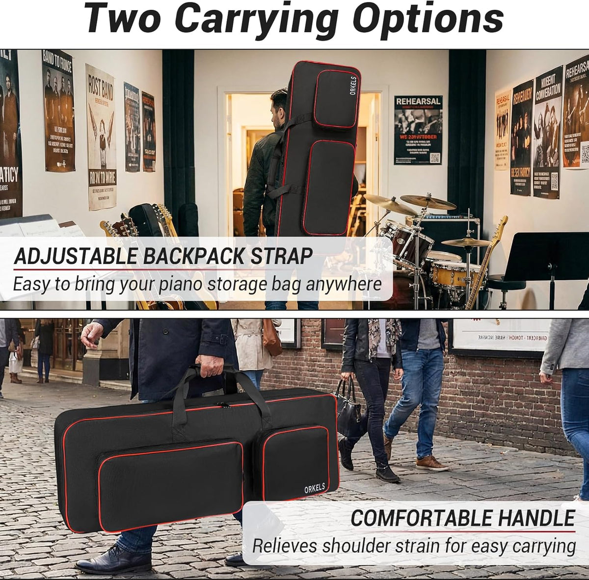 61-Key Keyboard Case with 10mm Padding - photo 5