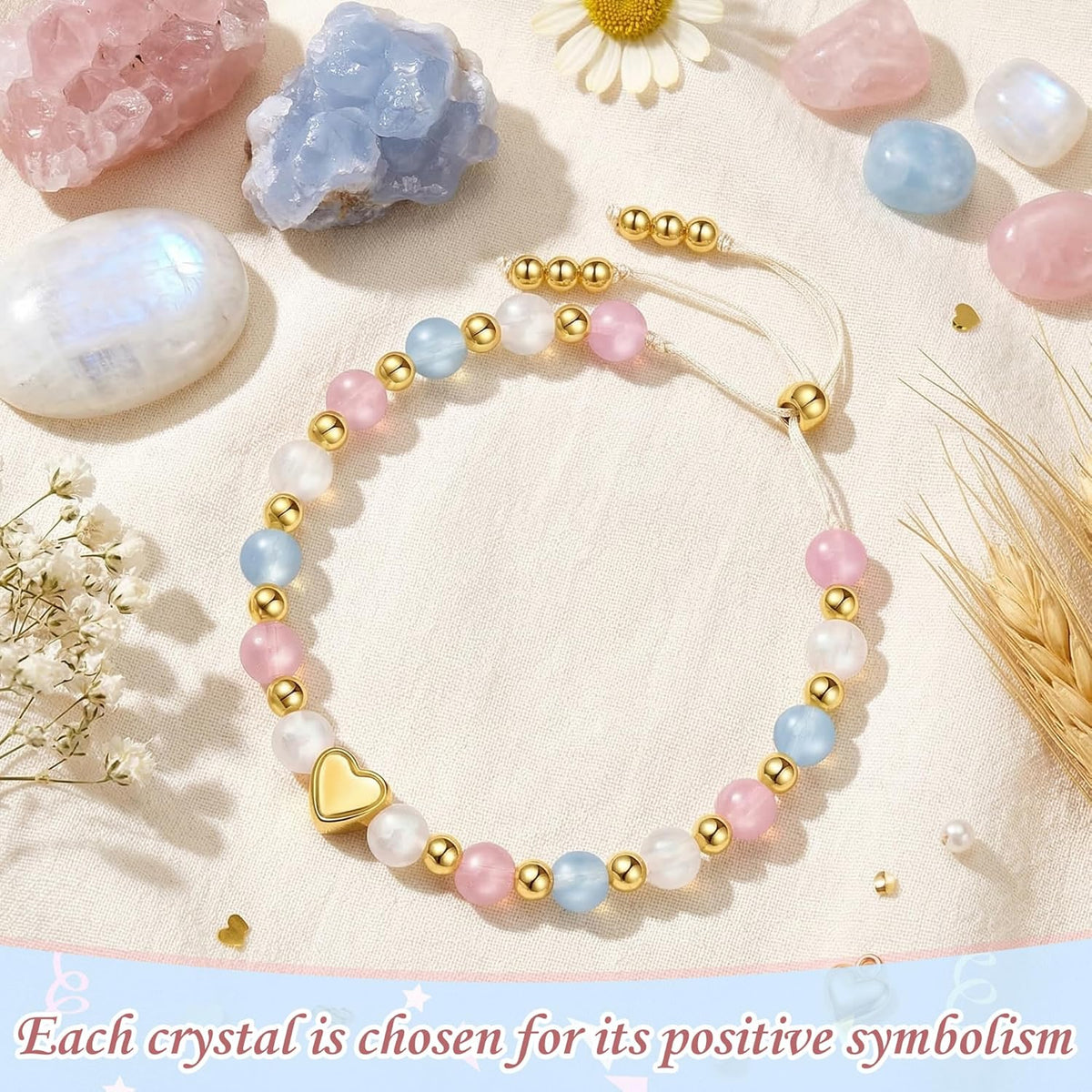 Birthday Gifts for Girls, Healing Crystal Bracelet as 10 16 Year - photo 5