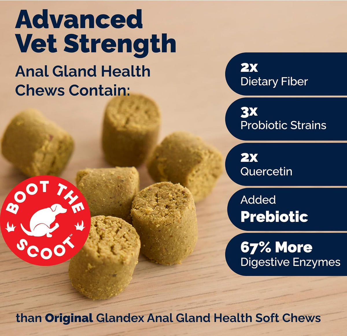 Anal Gland Health Soft Chew Treats with Pumpkin - photo 5