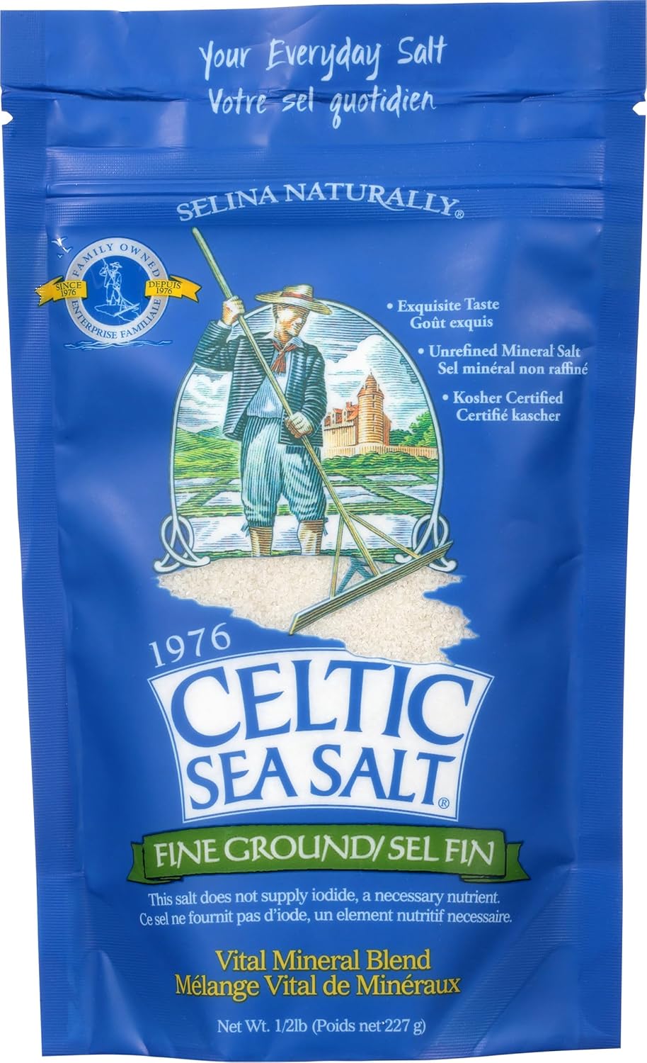 Fine Ground – Natural Mineral Salt, Sustainably Harvested, GMP Certified, Lab Tested – Baking, Cooking - photo 5