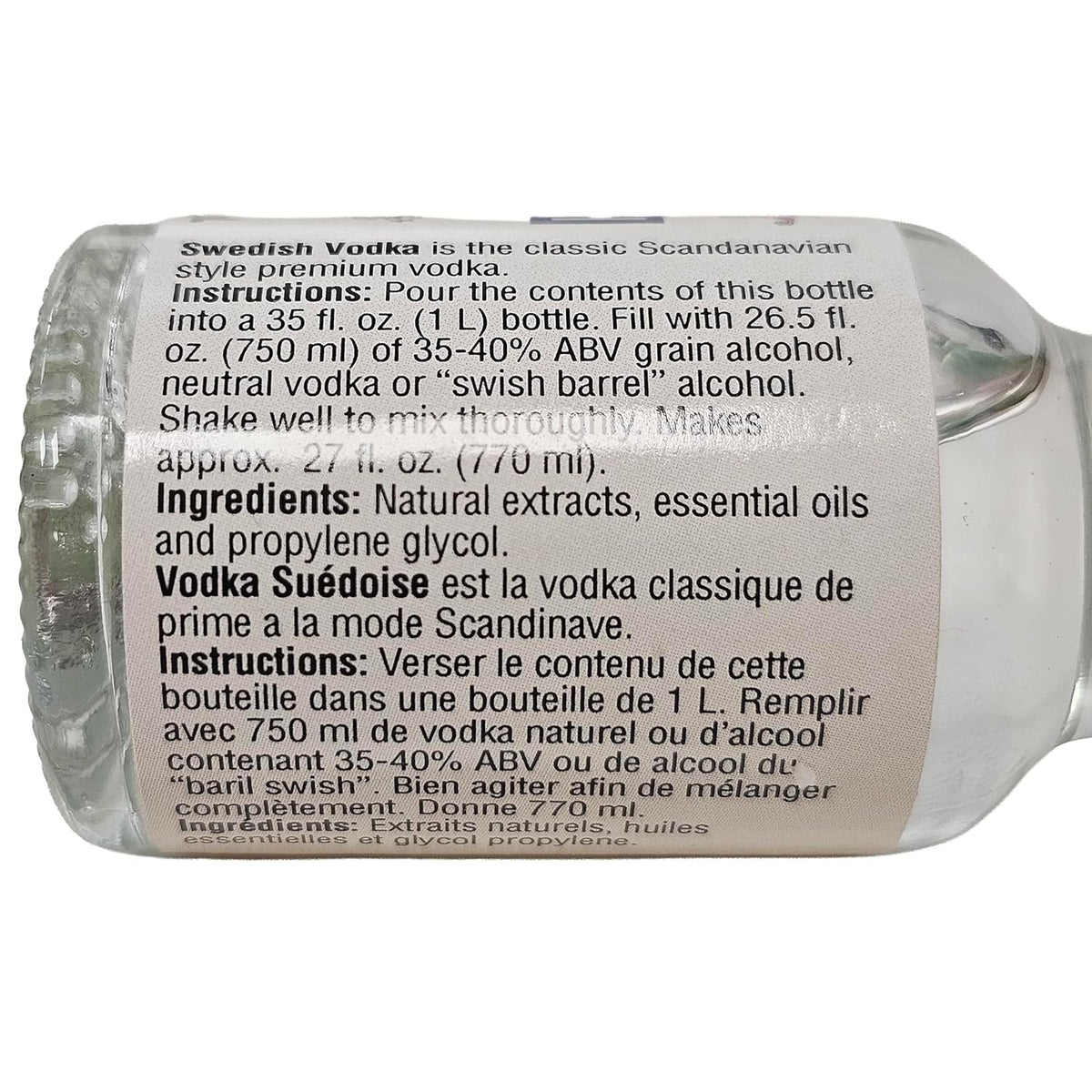 Natural Vodka Essence, 20 mL (Swedish Vodka) - photo 5