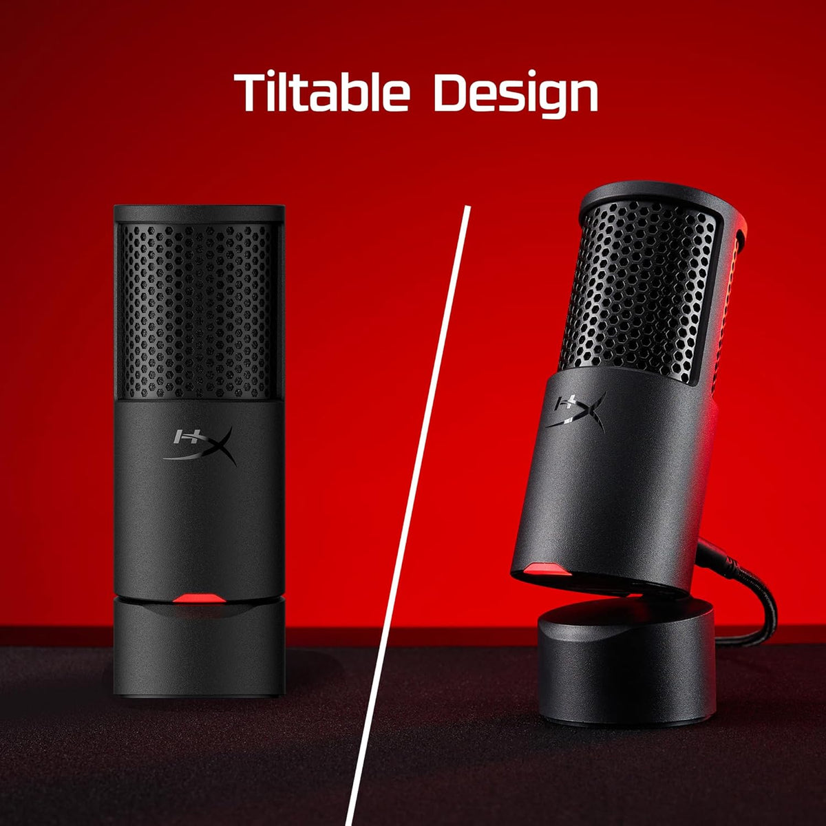 Gaming USB Condenser Mic for PC, USB-C to USB-A, Built-in Pop Filter, Internal Shock Mount, Plug and - photo 5
