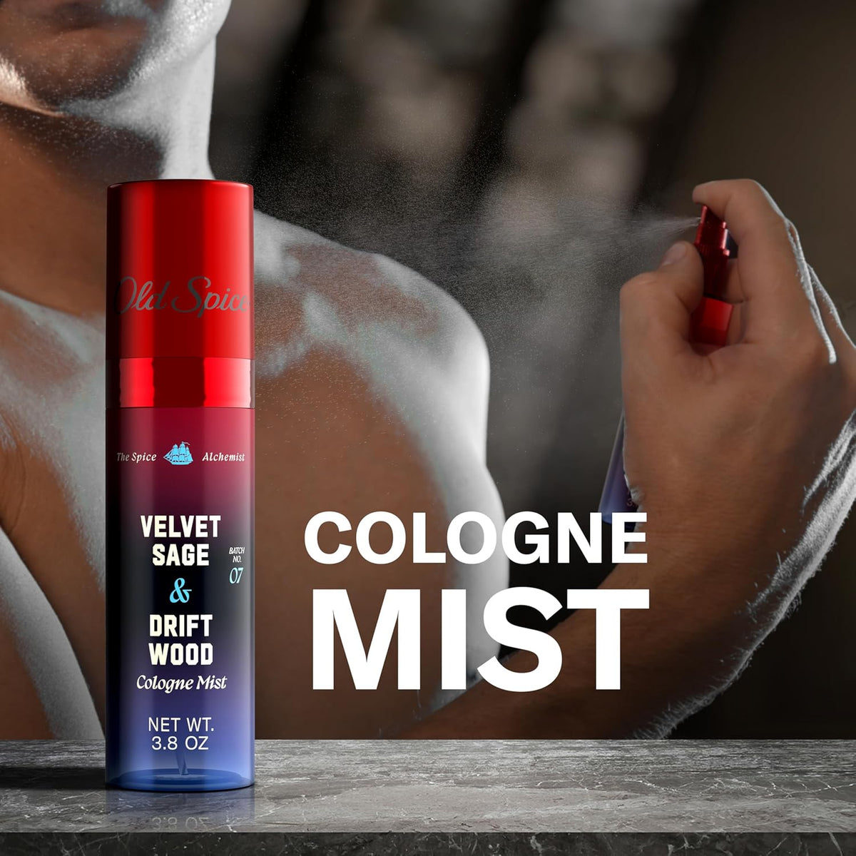 Velvet Sage + Driftwood Cologne Mist for Men, 3.8 oz - photo 4