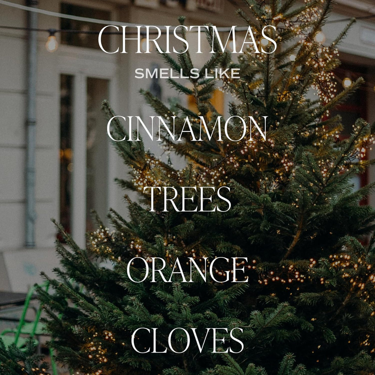 Christmas Scented Candle - Cinnamon, Trees, Orange, and Clove Scented Winter Candle - Christmas Candles - photo 5