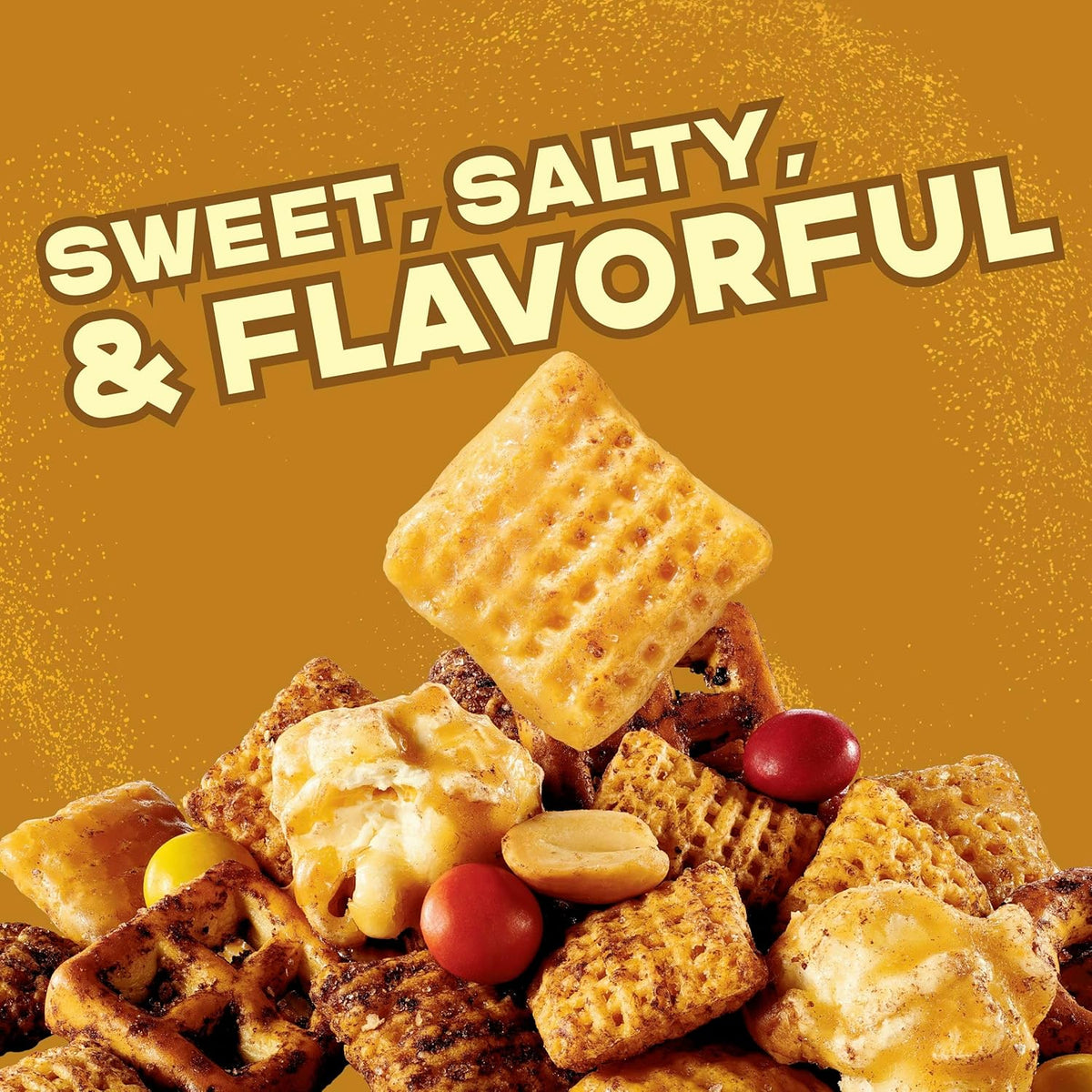 Sweet and Savory Snack Mix, Caramel Popcorn, Peanuts and Pretzels, 8 Oz - photo 5