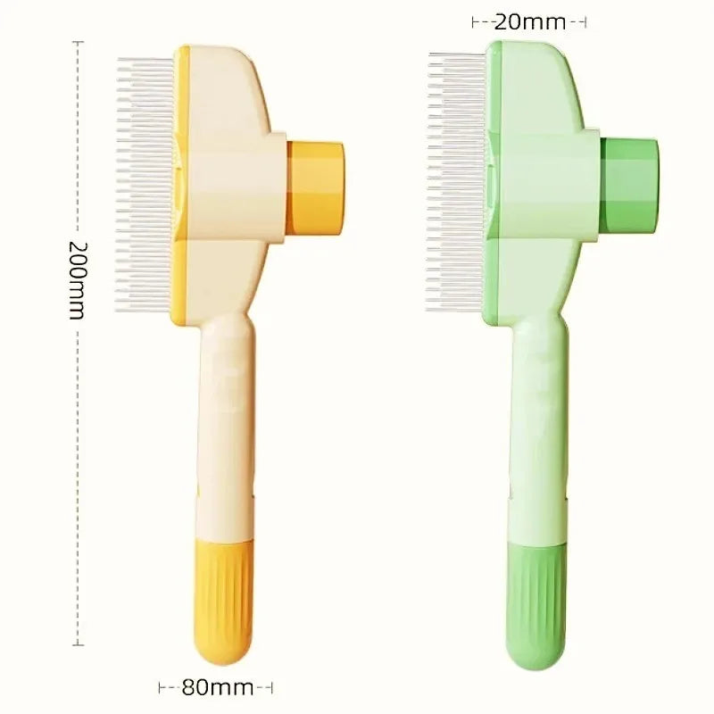 Complete pet grooming flea comb set for cats and dogs hair care