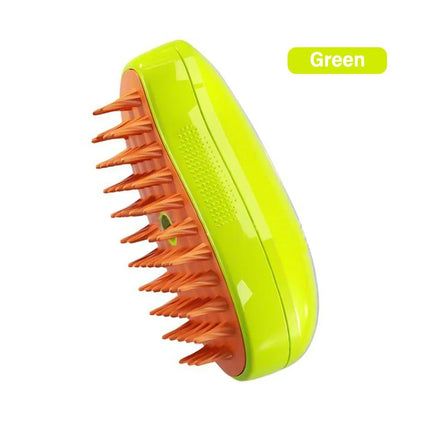 Steamy Brush for Cats package contents and included accessories overview
