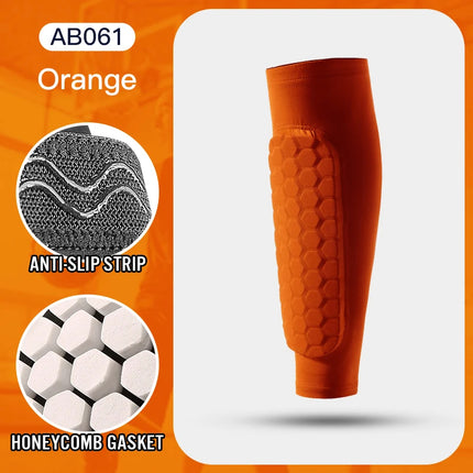 Shin Guard Socks Sleeves with Foam material close-up