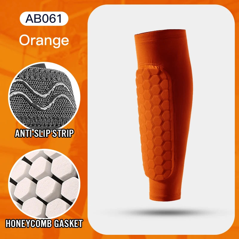 Shin Guard Socks Sleeves with Foam material close-up