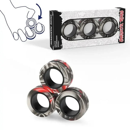 Magnetic Rings Fidget Toy - photo 10