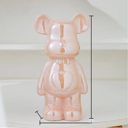 Aesthetic Bear Brick Ceramic Statue - photo 11
