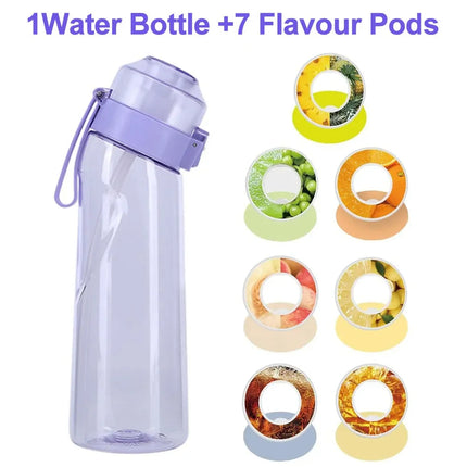 Flavored Water Bottle 650ml packaging and product label detail