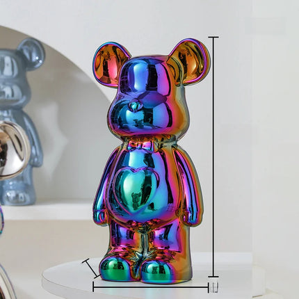 Aesthetic Bear Brick Ceramic Statue - photo 12