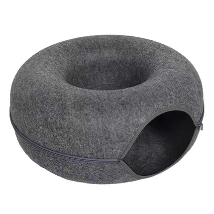 Felt Donut Cat Tunnel Bed - photo 13