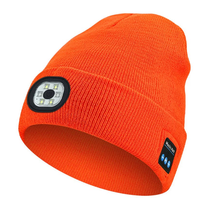 3-in-1 Function Bluetooth Beanie with Light - photo 14