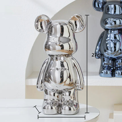 Aesthetic Bear Brick Ceramic Statue - photo 14