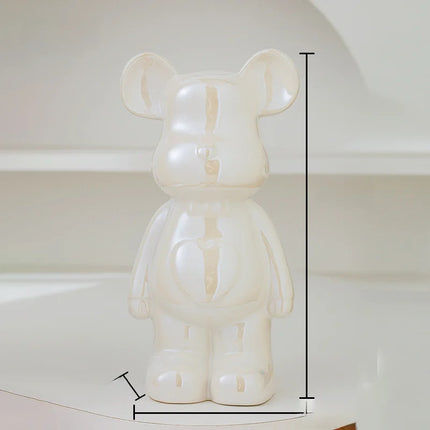 Aesthetic Bear Brick Ceramic Statue - photo 15