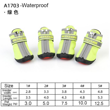 Dog shoes for hot pavement in multiple sizes for all breeds