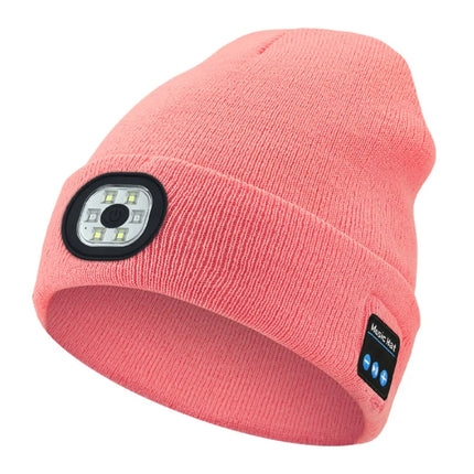 3-in-1 Function Bluetooth Beanie with Light - photo 16