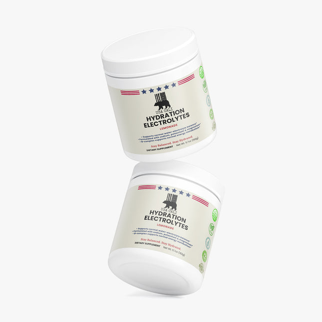 USA Cali Hydration Electrolyte Powder with Sodium Potassium Magnesium supplement facts