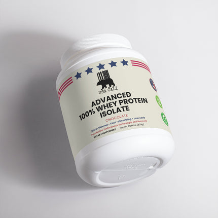 USA CALI Whey Protein Isolate Vanilla ingredient list and formula details