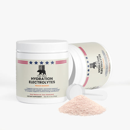 USA CALI Peach Mango Electrolyte Mix sodium potassium magnesium formula