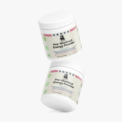USA CALI Lychee Splash energy powder side label Made in USA smooth sustained focus pre-workout