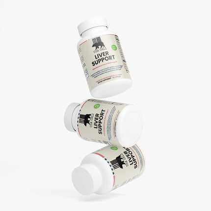 USA CALI Liver Support Capsules Made in USA liver detox and cleanse supplement