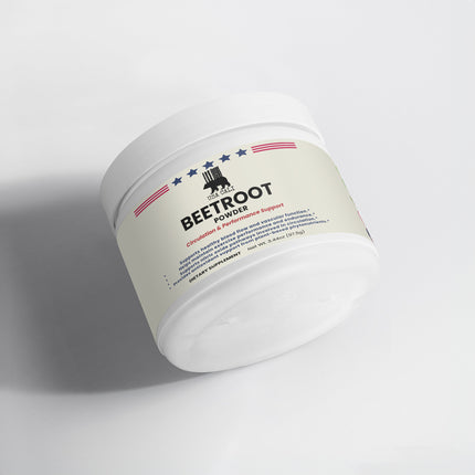 USA CALI Beetroot Powder – Beet Root, Hibiscus Flower & Apple Juice Blend for Nitric Oxide Support, Healthy Blood Pressure, Circulation & Post-Workout Recovery – Naturally Sweetened – Made in USA