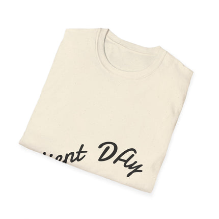 Softstyle T-Shirt - Silent Day Over Perfection Graphic Tee, Relaxed Fit, Everyday Wear, Gift Idea, Casual Style