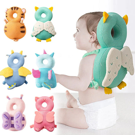 Newborn Protection Pillow front view for infant head and neck support